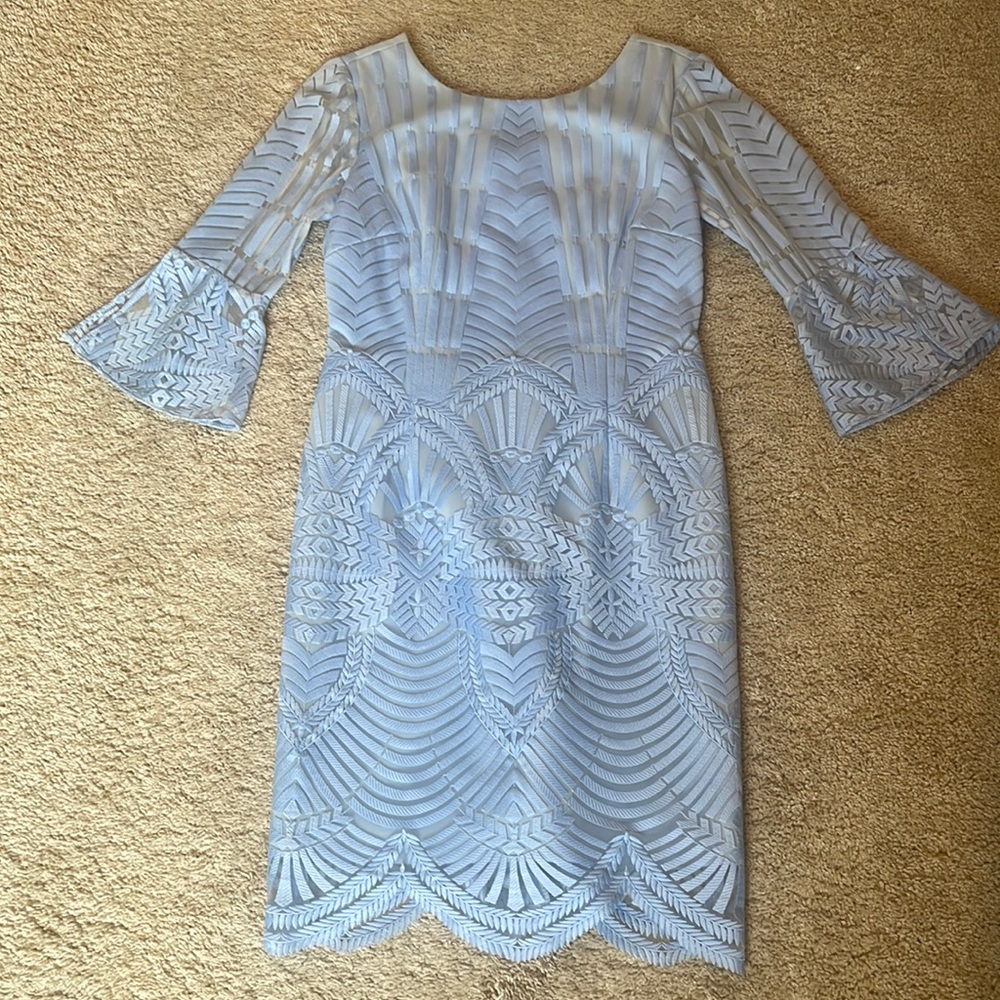 Antonio Melani Powder Blue Lace Dress